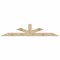 Ekena Millwork Saratoga Rough Sawn Timber Gable Bracket, Douglas Fir, 108"W x 22"H x 4"D x 6"F, 5/12 Pitch GBW108X22X0406SAR00RDF - alternate 1